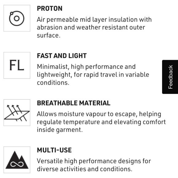 Arc’teryx Proton Lightweight Hoody Jacket - Picture 11 of 12